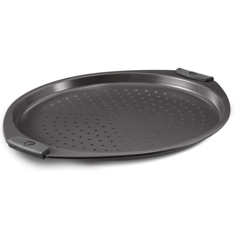 Vida by PADERNO Non-Stick Round Pizza Crisper Pan, 13.25-in H4