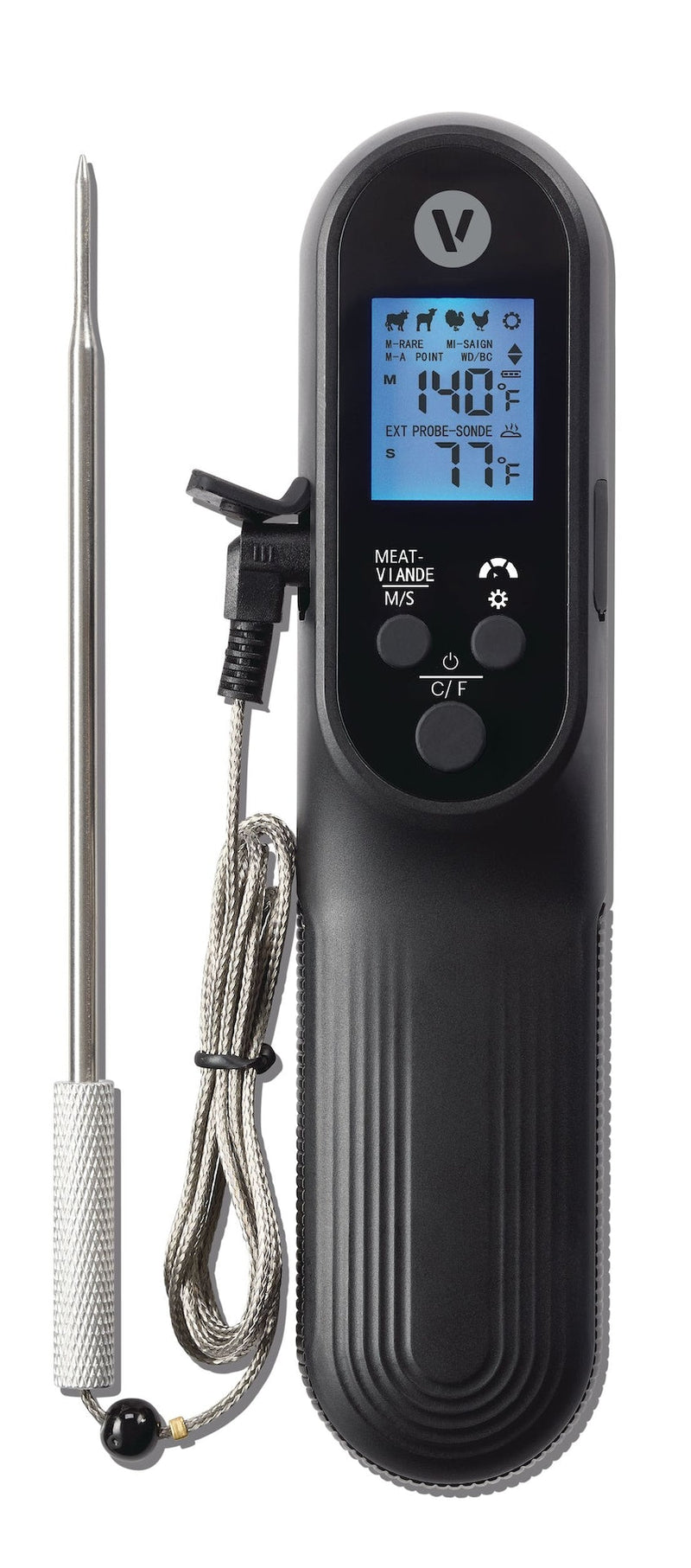 Vida by PADERNO Rechargeable Dual Cooking Thermometer V1