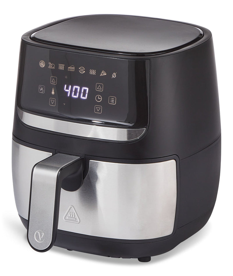 Vida by PADERNO Stainless Steel Non-Stick Air Fryer, 4-qt D4