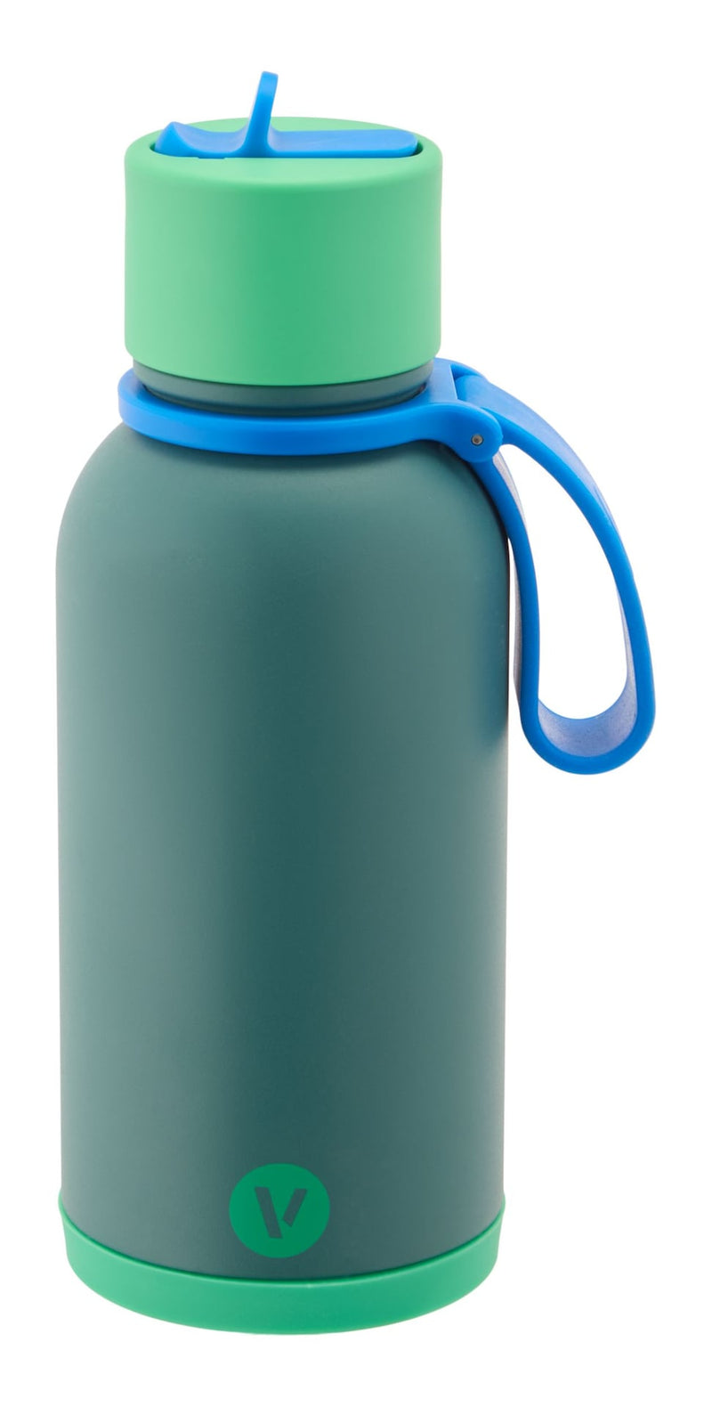Vida by PADERNO Stainless Steel Water Bottle, Emerald, 16-oz M9