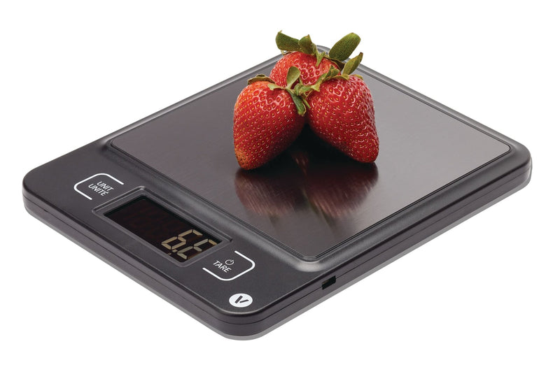 Vida by PADERNO USB Rechargeable Kitchen Scale, 11-lb B3