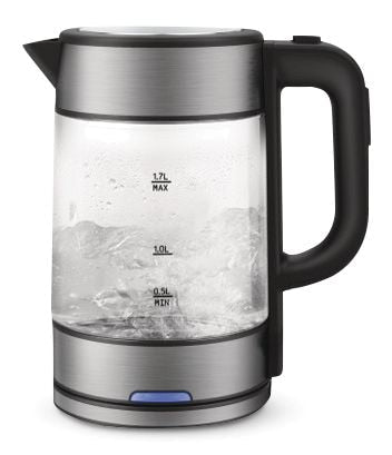 Vida by PADERNO Variable Temperature Glass Kettle, 1.7-L U3