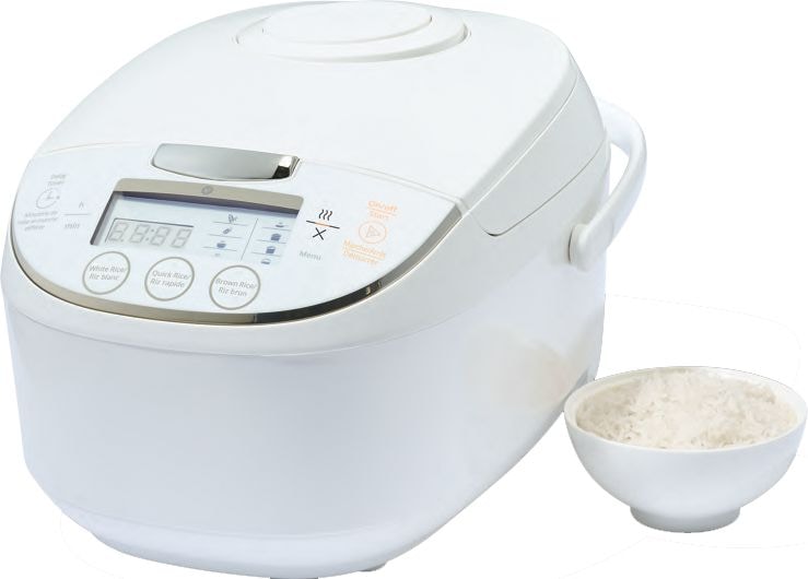Vida Fuzzy Logic Rice Cooker, Black M9