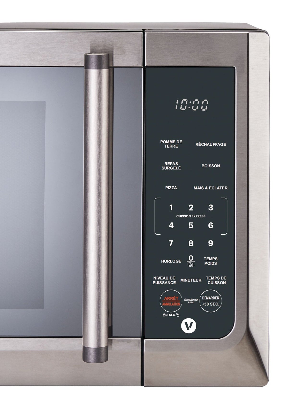 Vida Microwave, Stainless Steel, 1.1-cu-ft