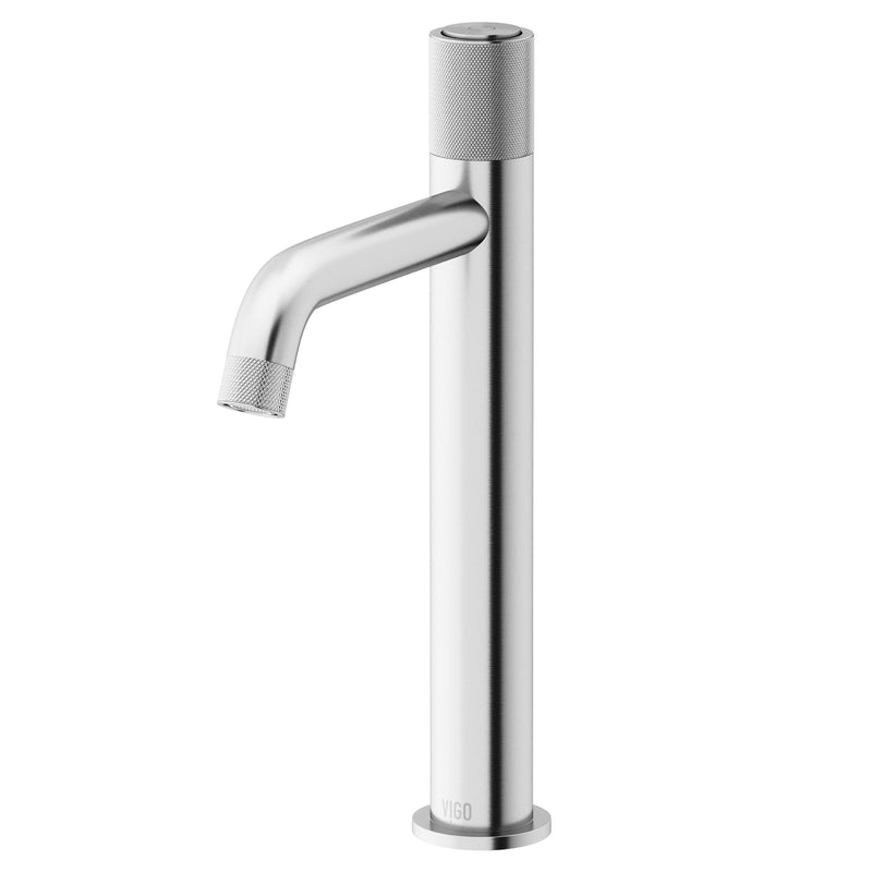 VIGO Apollo 10-in Vessel Bathroom Faucet, Various Finishes M2