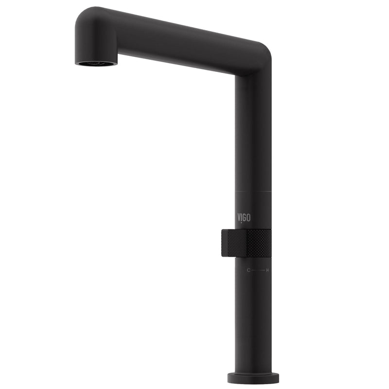 VIGO Bar 11-in Angular Kitchen Faucet, Various Finishes Q8