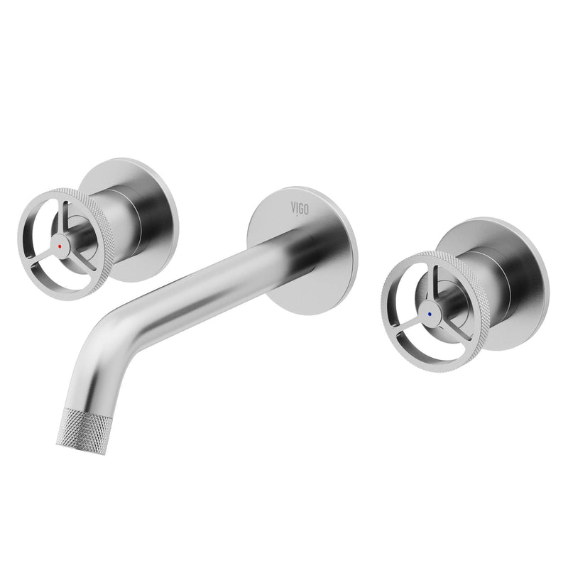 VIGO Cass Wall Mount Bathroom Faucet M8