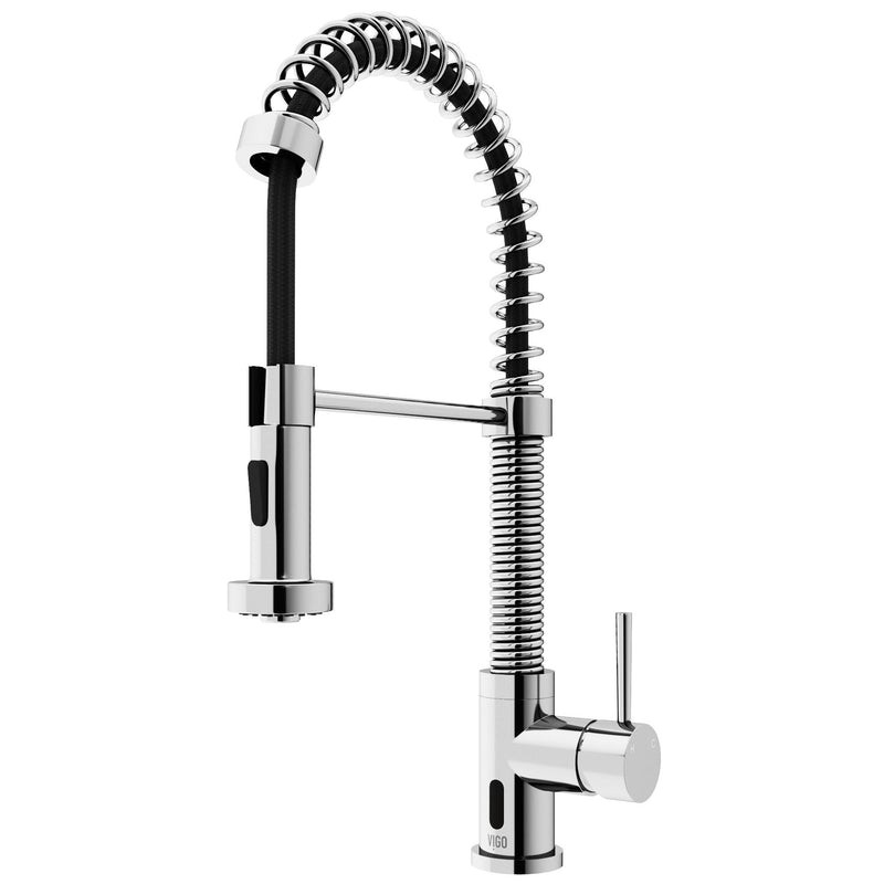 VIGO Edison 19-in Single-Handle Touchless Kitchen Faucet F2