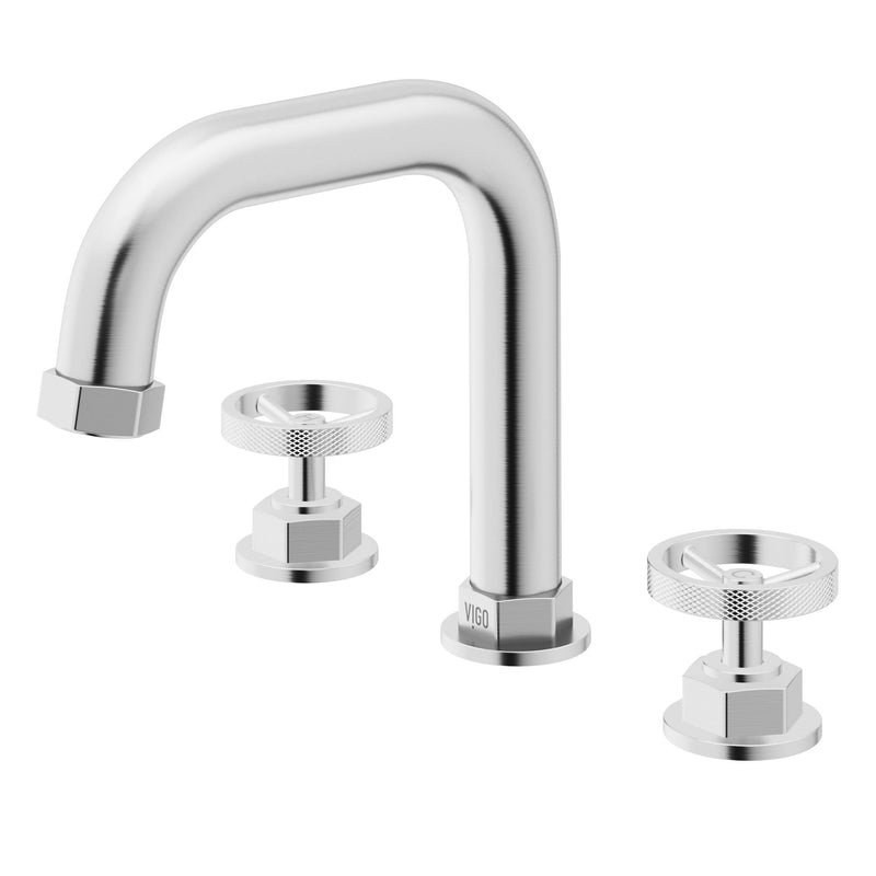 VIGO Hart Curved Square Bathroom Faucet A9