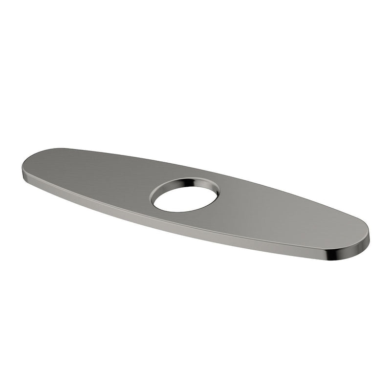 VIGO Kitchen Sink Faucet Hole Cover Deck Plate For 1 or 3 Hole, Stainless Steel, 10-in N4