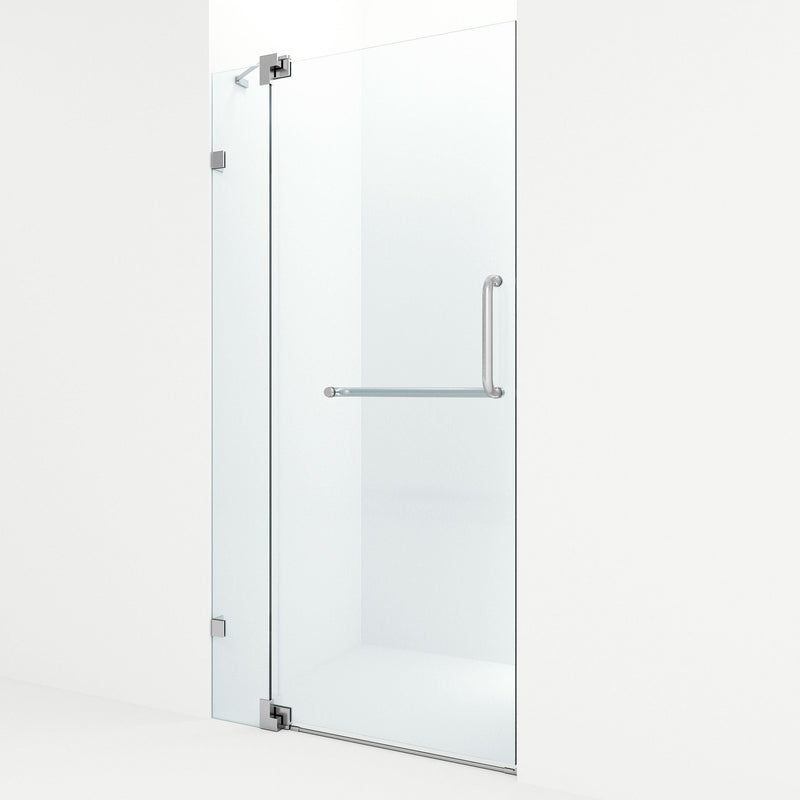 VIGO Pirouette Clear Shower Door, 42-in x 72-in D3