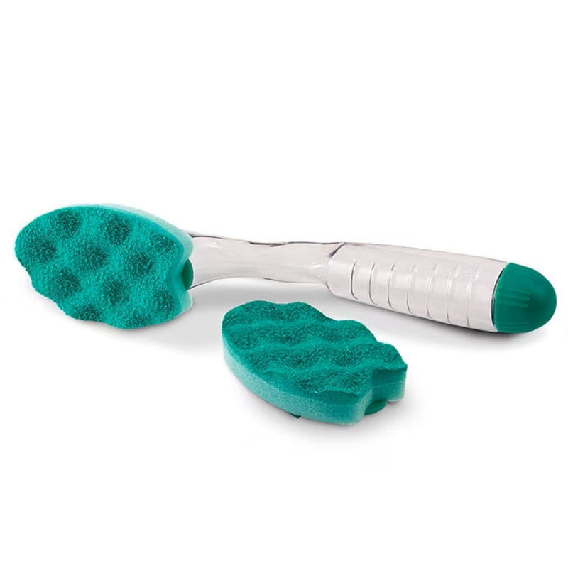 Vileda Scrunge Multi-Purpose Dishwand Value Pack with Sponge Refills H2