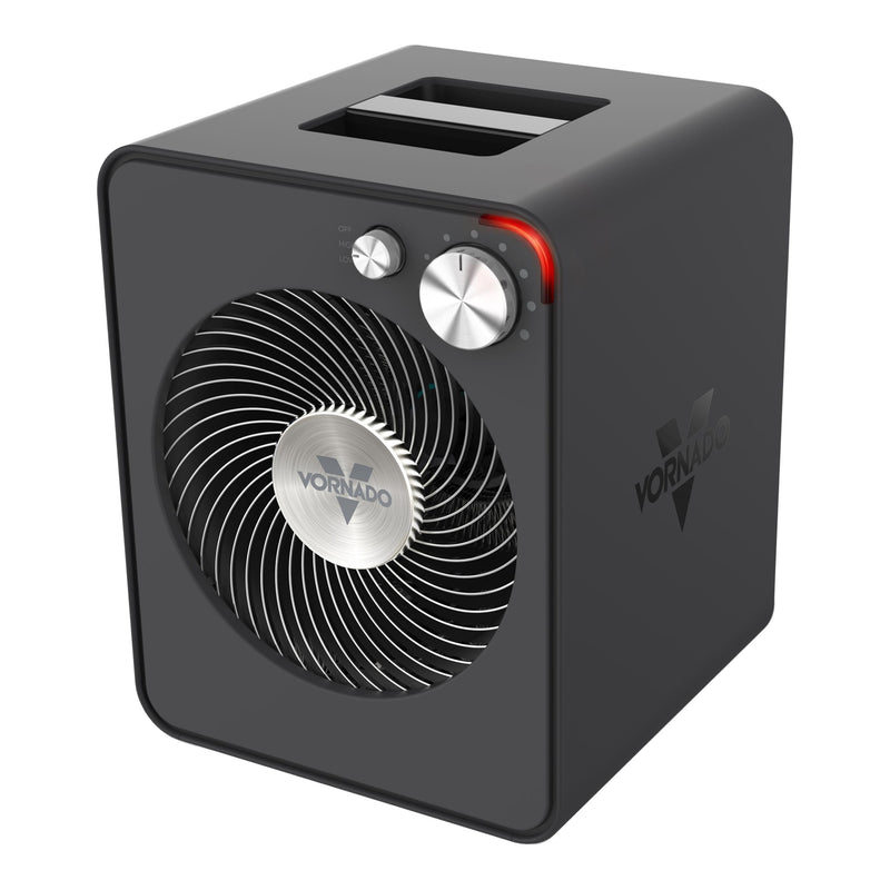 Vornado VMHi300 Whole Room Metal Heater with Adjustable Thermostat, Storm Grey Y4