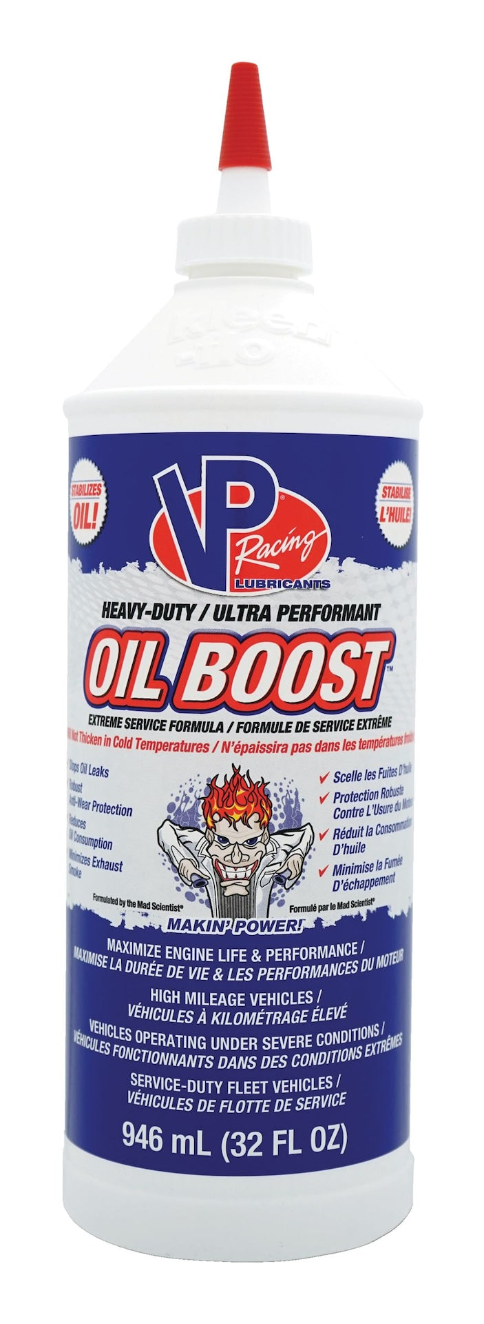 VP Racing High-Mileage Heavy-Duty Oil Boost, 946-mL P9