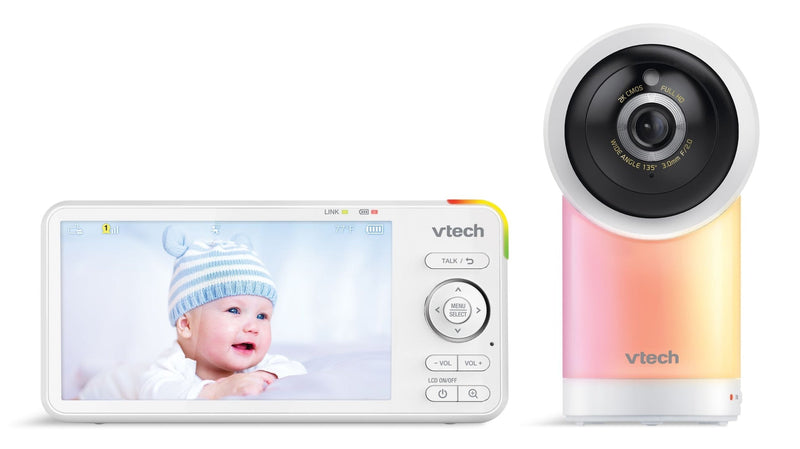 VTech 1080p Remote Access Pan Tilt Video Baby Monitor U0
