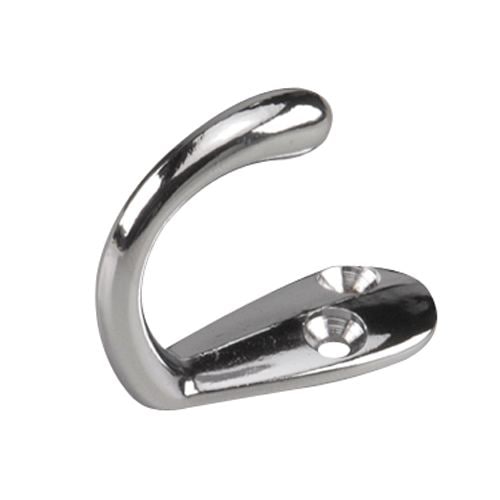 Wardrobe Hook, Chrome, 4pk T5
