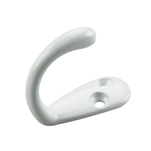 Wardrobe Hook, White, 4pk D8