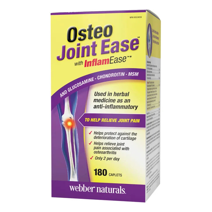 webber naturals Osteo Joint Ease, 180 caplets Y0