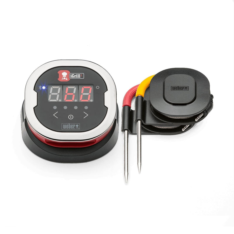 Weber iGrill 2 Bluetooth Meat Thermometer with Stainless Steel Probes W0
