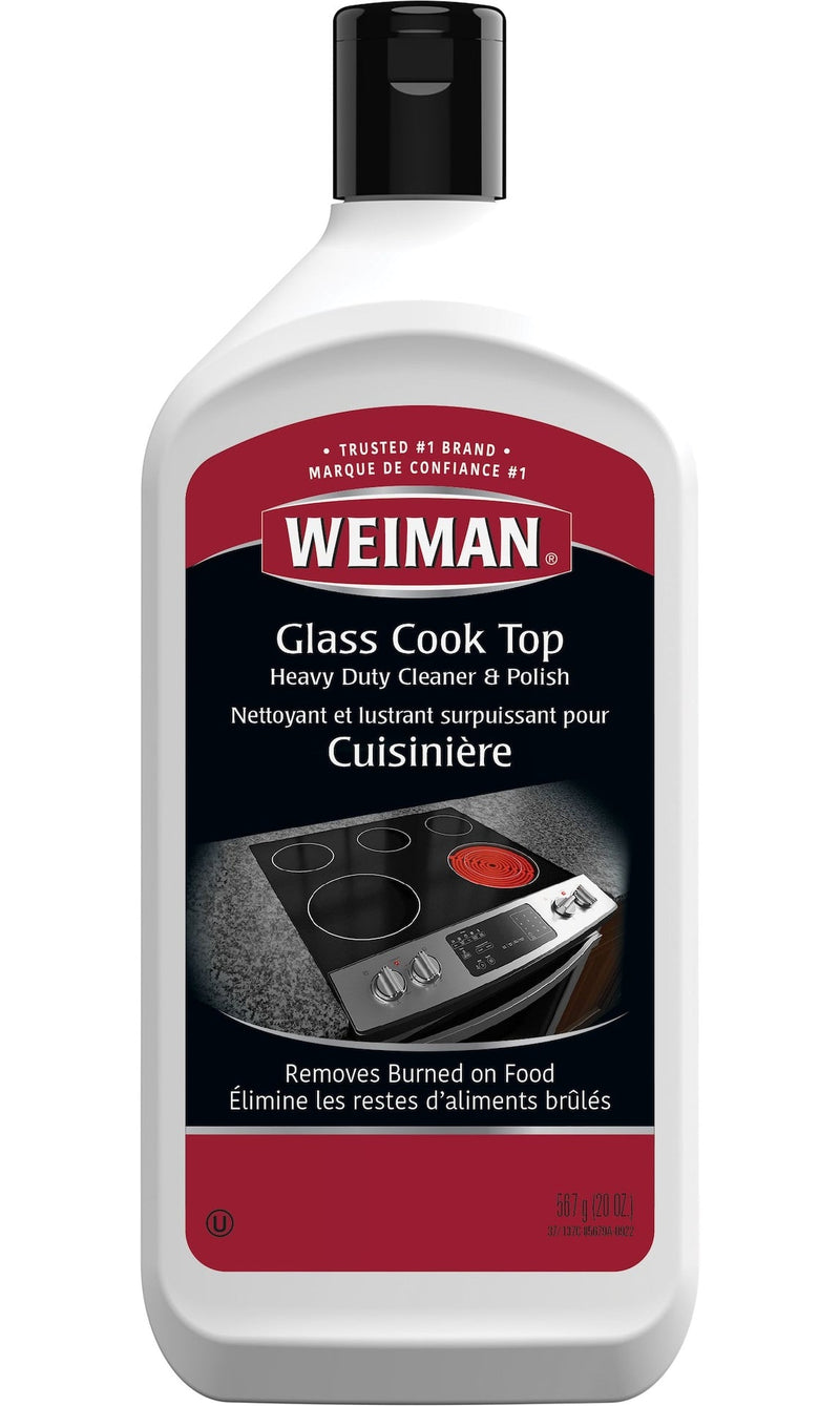 Weiman Heavy-Duty Glass Cooktop Cleaner & Polish, 472-mL D7