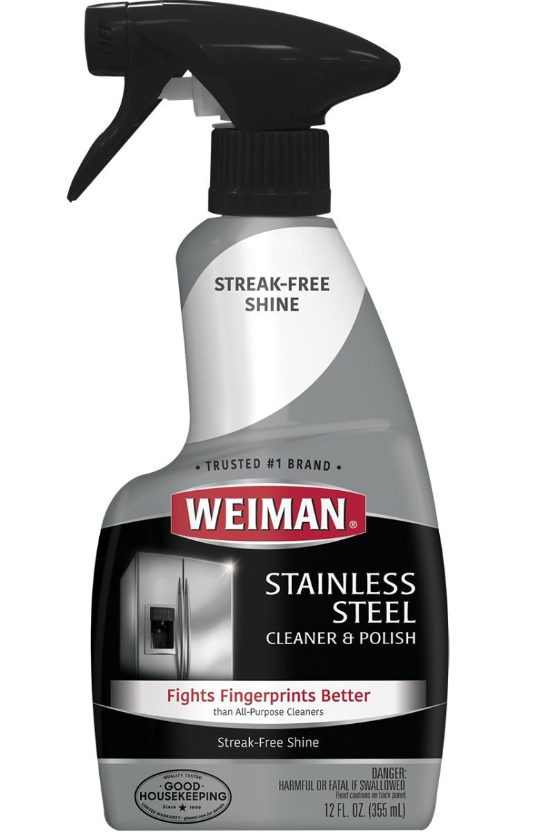 Weiman Stainless Steel Cleaner and Polish Spray, 355-mL J8