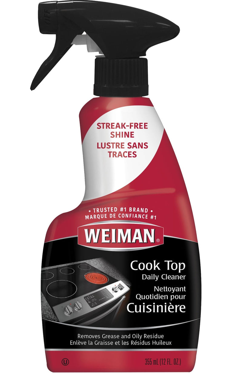 Weiman Stove Top Daily Cleaner Spray, 355-mL X3