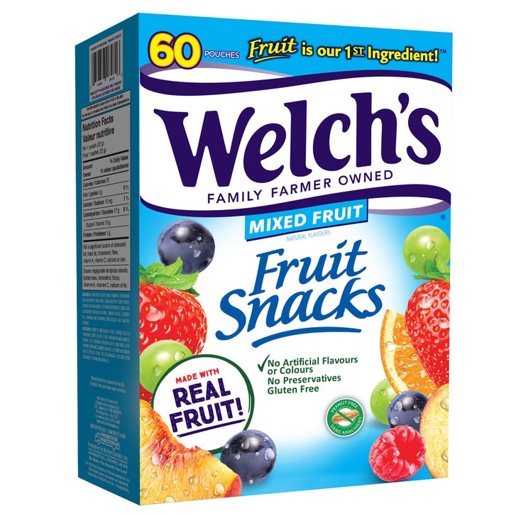 Welch's Fruit Snacks, 60 x 22 g U9