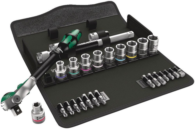 Wera 1/2-in Drive Socket Set, SAE, 28-pc Y6