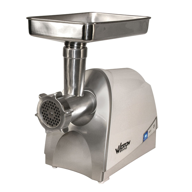 Weston 575-W Electric Meat Grinder, Stainless Steel R0