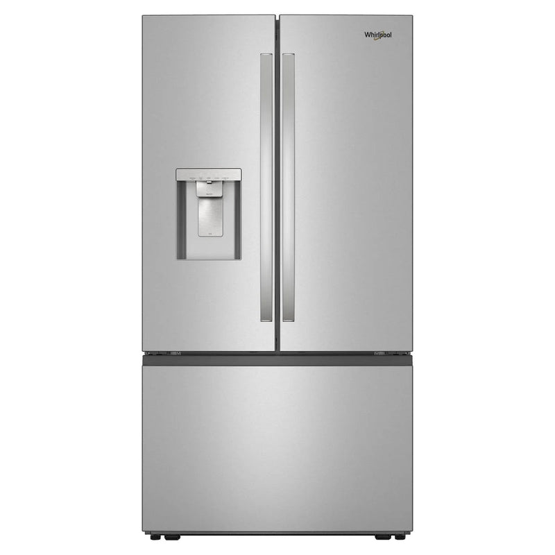 Whirlpool 36 in. 30 cu ft. Standard Depth French Door Refrigerator with In-Door Water and Ice Maker D3