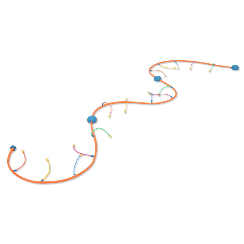 Wiggling Water Sprinkler, Multi-Coloured, 12-ft, Ages 5+, for Beach/Pool Fun Activities J8