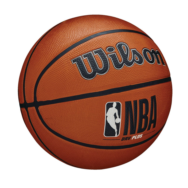 Wilson NBA DRV Plus Outdoor Rubber Basketball, Official Size 7 (29.5-in), Brown R0