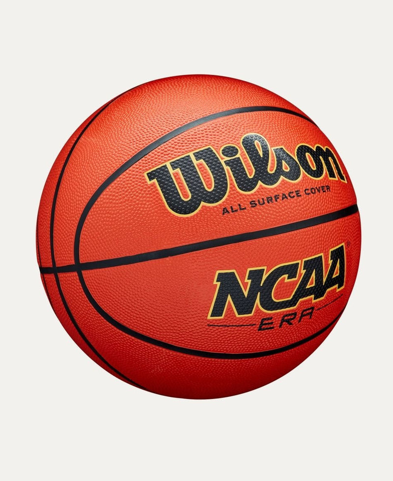 Wilson NCAA Era Outdoor Basketball, Size 7, Rubber, Brown W7