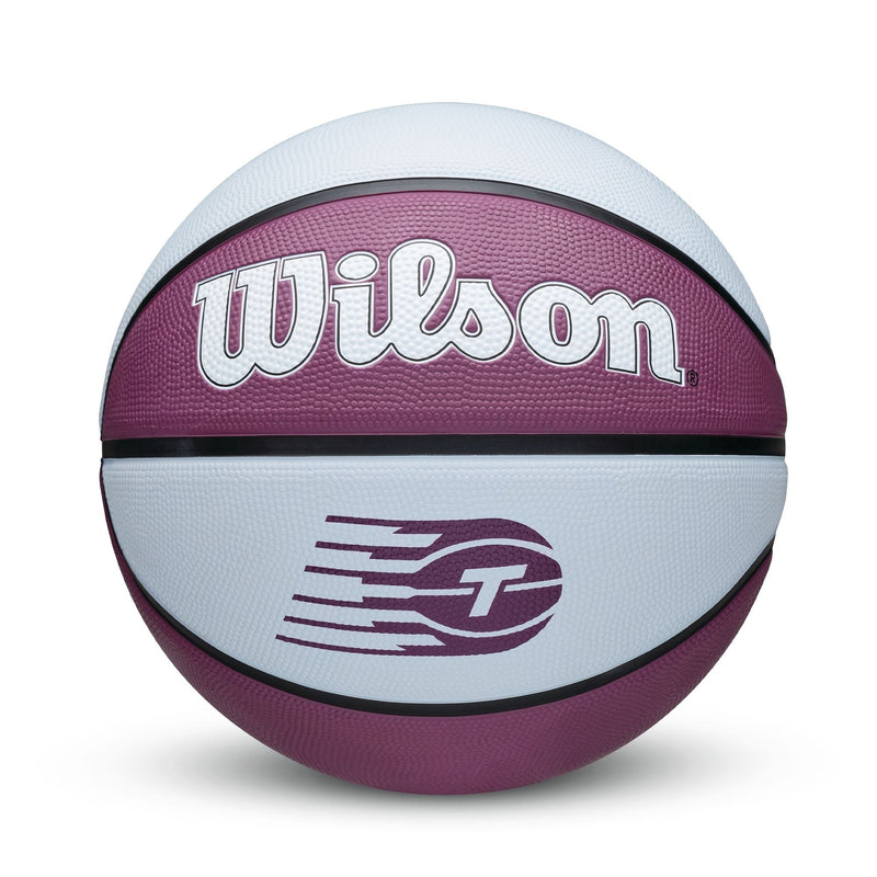 Wilson WNBA Toronto Tempo Team Tribute Basketball, Official Size 6 (28.5-in), Purple K8