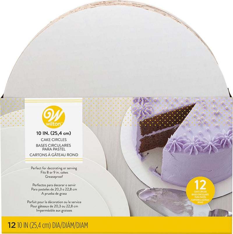 Wilton Cake Circles, 10-in, 12-pc C8