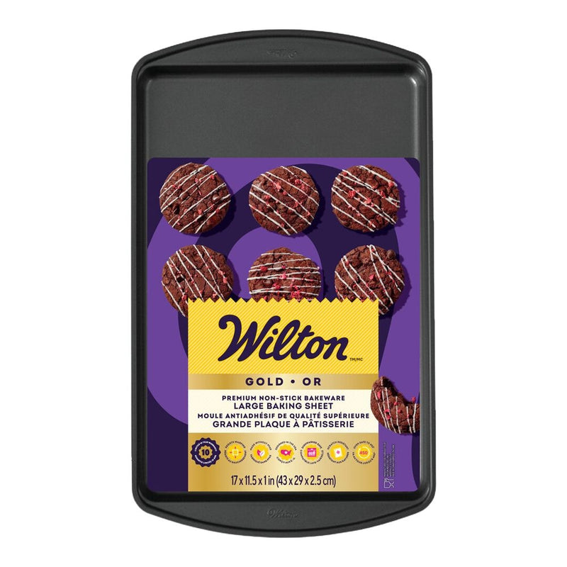 Wilton Gold Premium Non-Stick Bakeware Large Baking Sheet K8