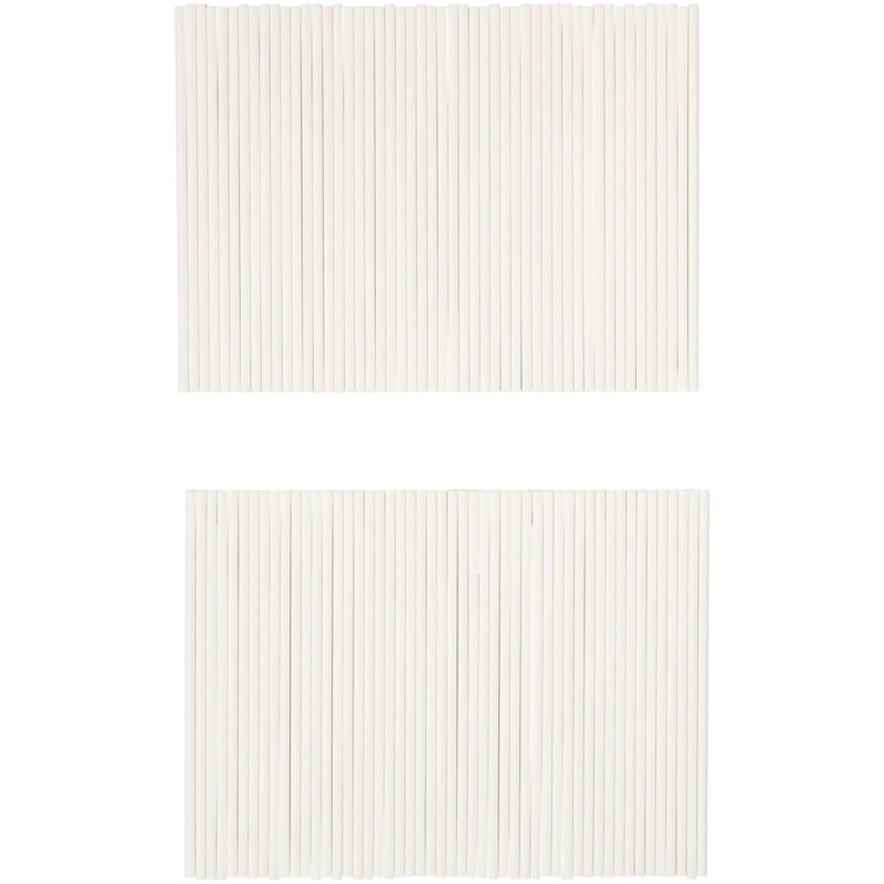 Wilton Lollipop & Cake Pop Stick, White, 6-in, 100-pk, for Baking/Cake Decoration E1