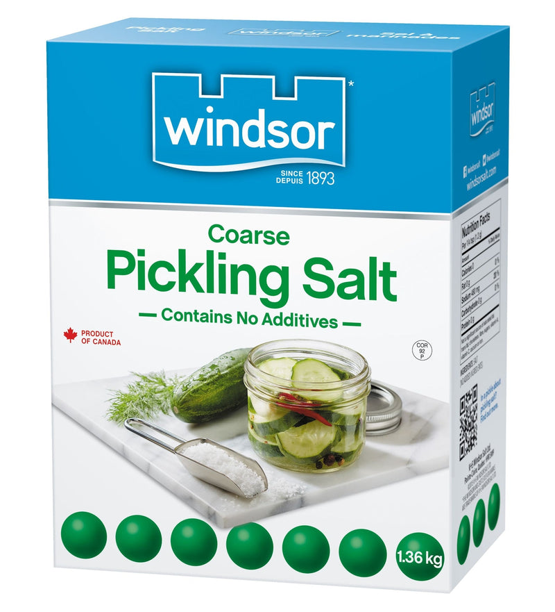 Windsor Salt Preserving & Pickling Salt, 1.36-kg U4