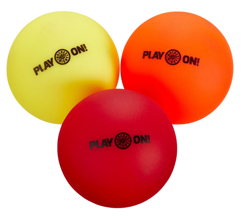 Winnwell Jumpstart Liquid Filled Hockey Balls with Different Densities, 3-pk E4