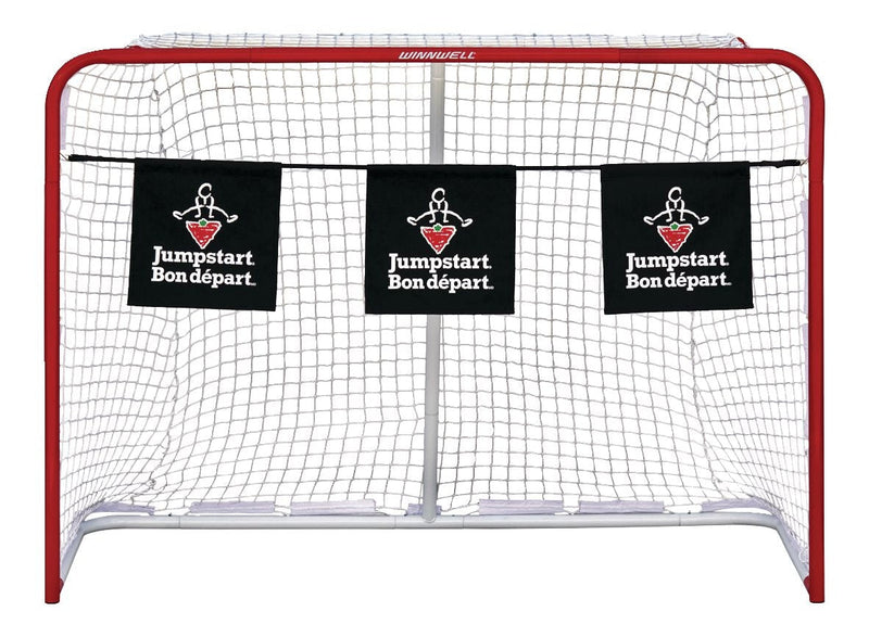 Winnwell Jumpstart Steel Street Hockey Net with Bungee Targets, 60-in Z9