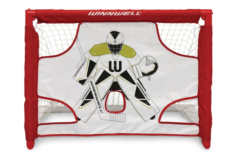 Winnwell PVC Collapsible Mini Hockey Net Set, 5-pc I0