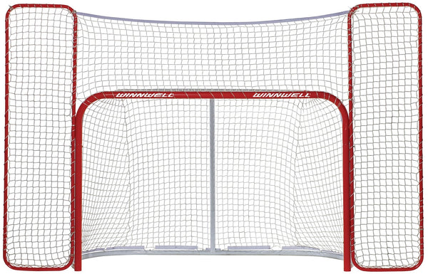 Winnwell Steel Street Hockey Net with Backstop, 72-in N0