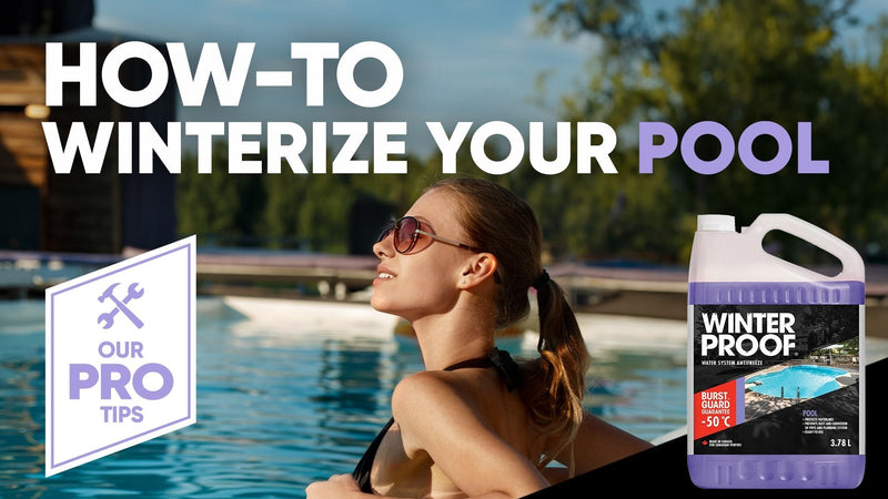 WinterProof - Pool Water System Antifreeze with BurstGuard Guarantee -50°C, 3.78 L L9