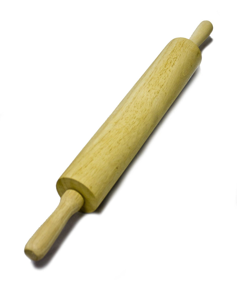 Wood Rolling Pin, 12.5 x 2.5-in F8