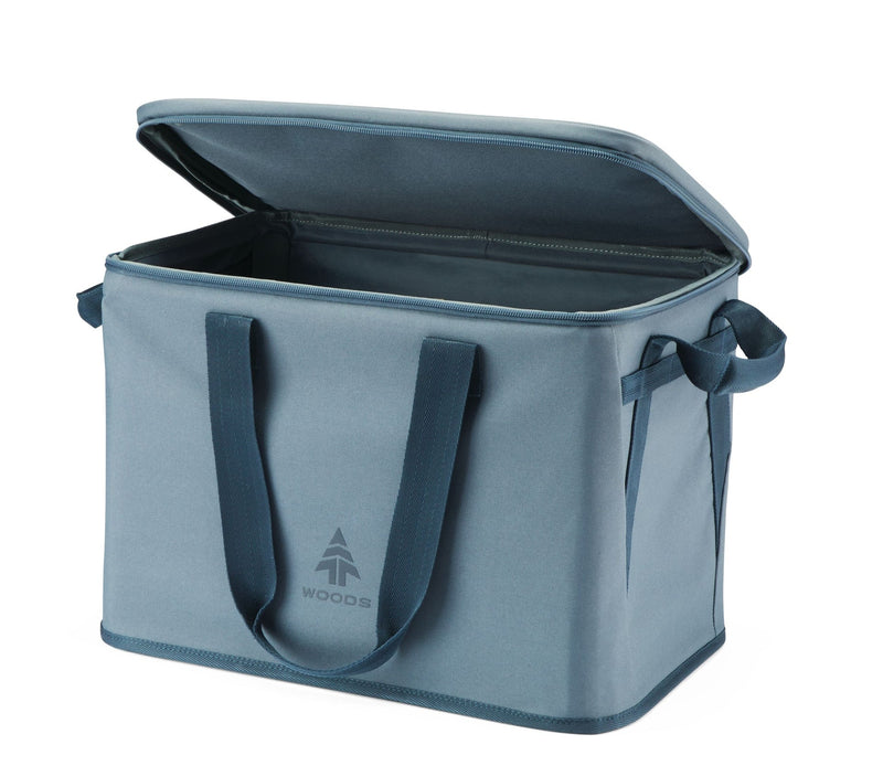 Woods Haul Portable Collapsable Camp Gear Storage Tote, 32-L R7