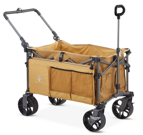 Woods Overlander Fully Equipped Folding Wagon, 102-kg Capacity H4