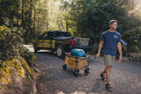 Woods Overlander Fully Equipped Folding Wagon, 102-kg Capacity