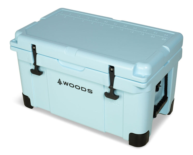 Woods Roto-Moulded Cooler, Light Blue,35 L R0