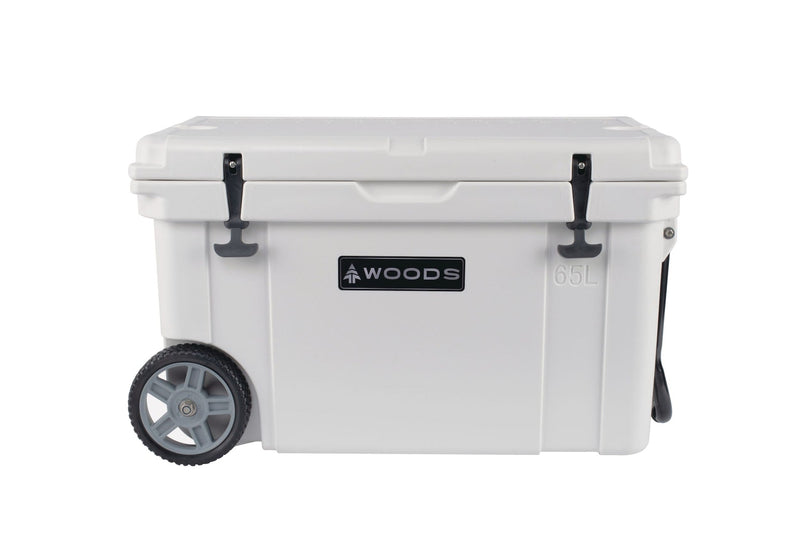 Woods Roto-Moulded Cooler with Wheels, 65-L Y5