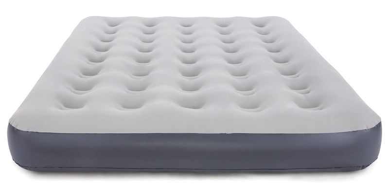 Woods Single-High Inflatable Air Mattress/Airbed with 2-in-1 Pump For AC/DC Outlets, Queen J6